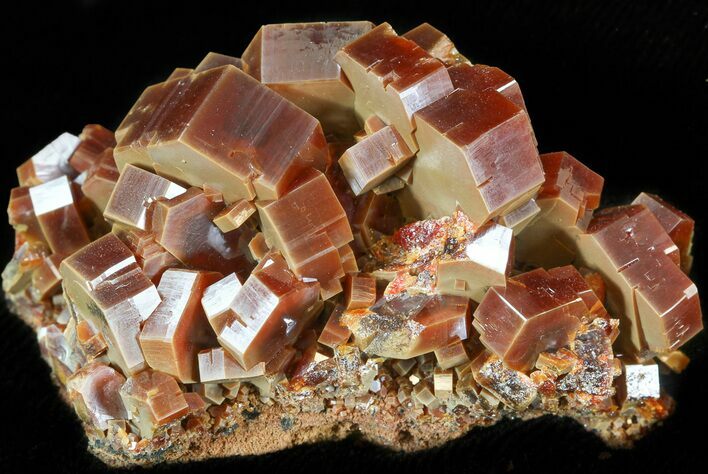 Vanadinite Cluster (Extra Large Crystals) - Morocco #42182